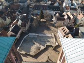 1 Bensheim - Blick von der Kirche auf den Marktplatz