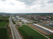 Baiersdorf_Autobahn und Bahnstrecke