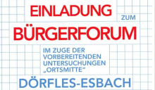 Dörfles-Esbach: Plakat