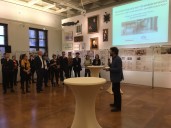 Berlin Marinehaus: Der Direktor der Berlinmuseen, Paul Spiess eröffnet die Ausstellung