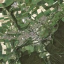 Luftbild der Kernstadt Arzberg