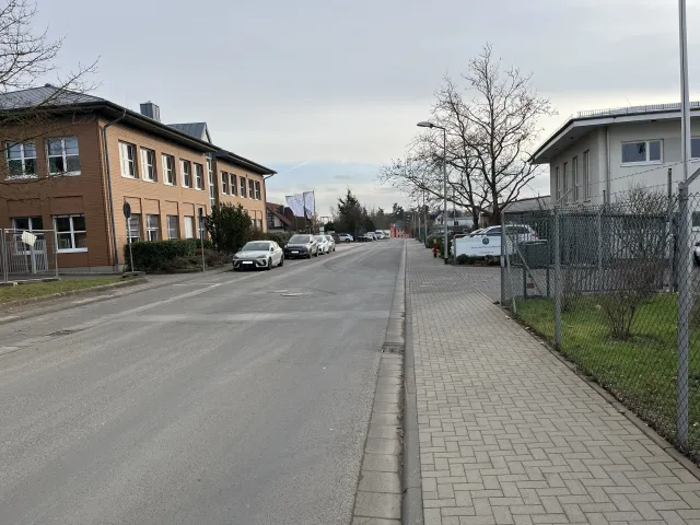 Straßenraum Hohe Straße in Richtung Süden