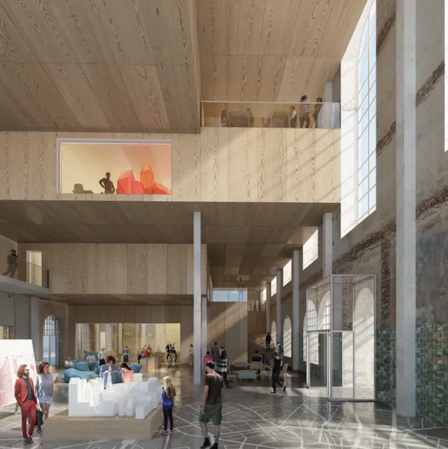 Berlin Marinehaus: Wettbewerbsrendering von <abbr>ADEPT</abbr>