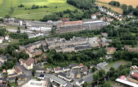 Arzberg: Blick auf das Schumannareal