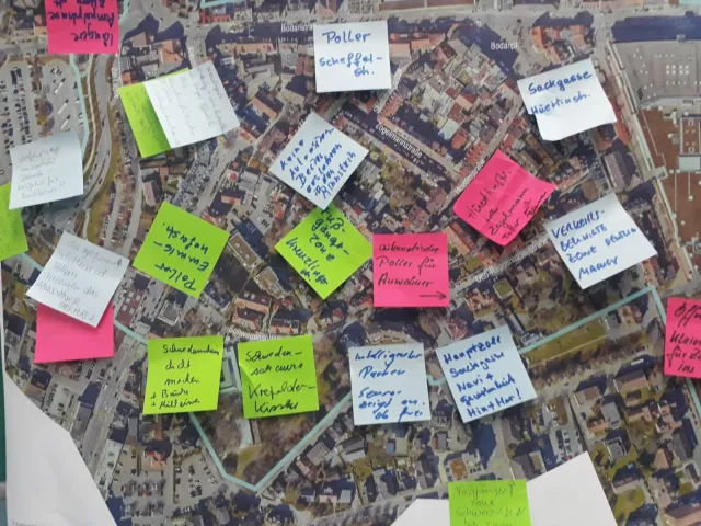 Brainstorming zum Auftakt · <abbr>VU</abbr> Konstanz Stadelhofen