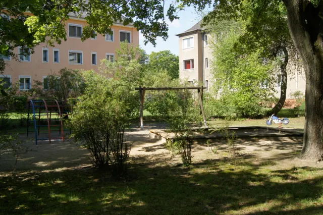 Berlin Cité Pasteur: Grünfläche im Bearbeitungsgebiet