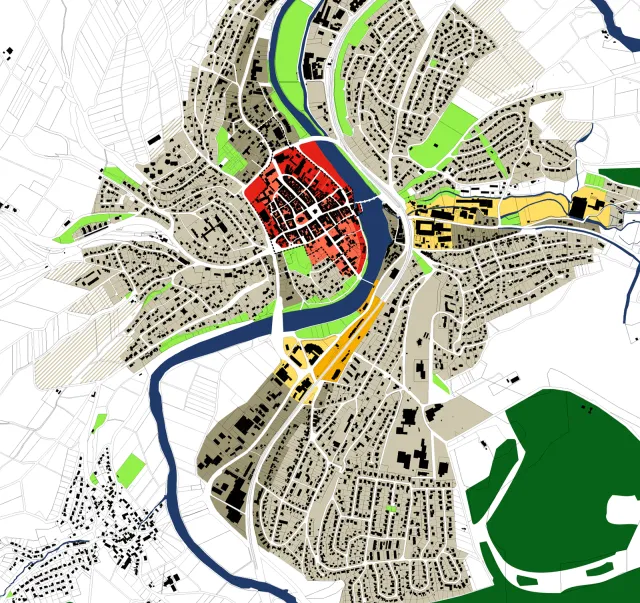 Zweckverband und Region Mittleres Fuldatal: Stadtumbaugebiete in Melsungen