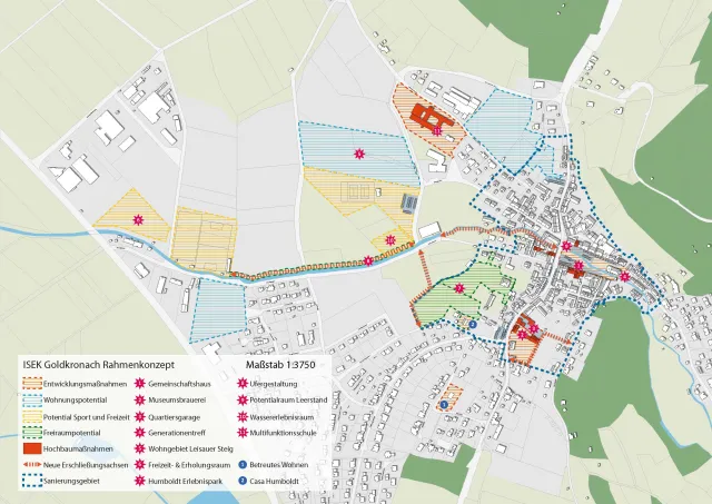 Goldkronach_Rahmenplan des ISEKs