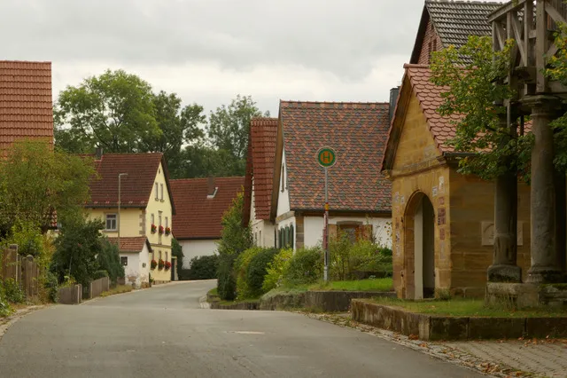 Straßenzug im Ortsteil Langenstadt