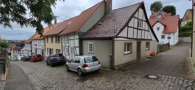 Wohnstraße zwischen Alt- und Neustadt