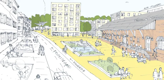2. Preis: Schott Architekten mit Ina Ketterer, Freie Architektin und Stadtplanerin
