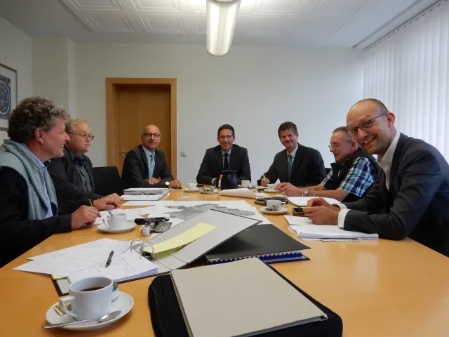 das erste Treffen