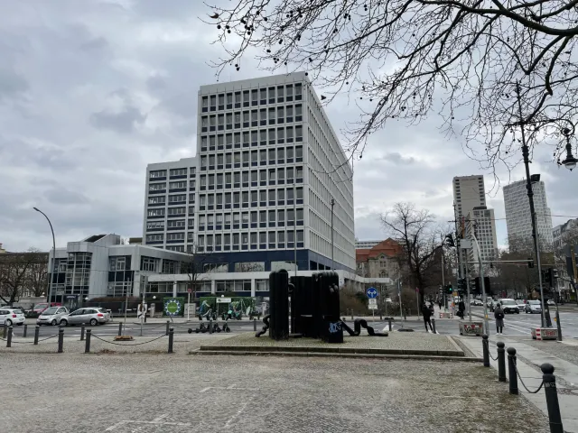 Städtebauliches Umfeld der Hertzallee