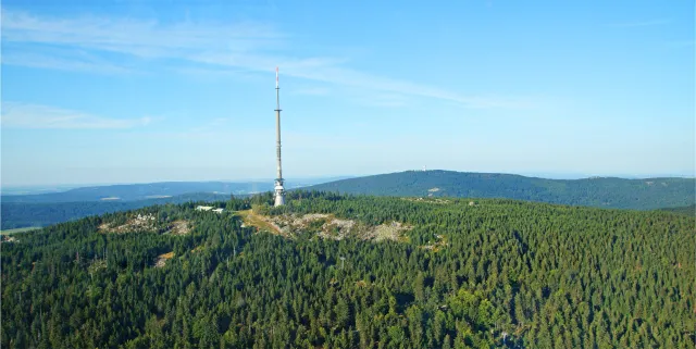 Blick auf den Ochsenkopf