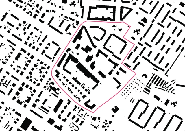 Verortung des Entwurfsgebietes in Dresden Gruna